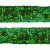 Тесьма с пайетками D4, шир. 20 мм/уп. 25+/-1 м, цвет зелёный - купить в Кирове. Цена: 778.19 руб.