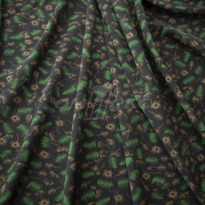 Плательная ткань "Фламенко" 21.1, 80 гр/м2, шир.150 см, принт этнический - купить в Кирове. Цена 241.49 руб.