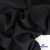 Ткань плательная Креп Рибера, 100% полиэстер,120 гр/м2, шир. 150 см, цв. Чёрный - купить в Кирове. Цена 142.30 руб.