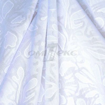 Хлопок "Барнаут" white flowers D7, 90 гр/м2, шир.150см - купить в Кирове. Цена 249.84 руб.