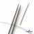 Спицы для вязания металлические d-2.5 мм круговые на тросике 53 см - купить в Кирове. Цена: 53.90 руб.