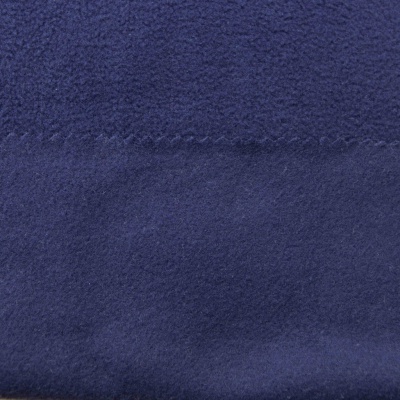 Флис DTY 19-3920, 180 г/м2, шир. 150 см, цвет т.синий - купить в Кирове. Цена 646.04 руб.