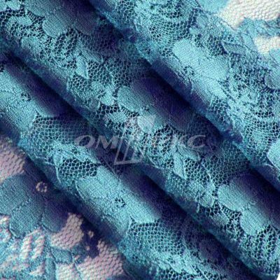 Кружевное полотно стрейч 15A61/BLUE, 100 гр/м2, шир.150см - купить в Кирове. Цена 1 581 руб.