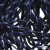 Шнурки #107-19, круглые 130 см, двухцветные цв.тём.синий/белый - купить в Кирове. Цена: 22.14 руб.