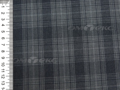Ткань костюмная клетка 25235 2003, 185 гр/м2, шир.150см, цвет серый/сер - купить в Кирове. Цена 