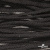 Шнур плетеный d-6 мм круглый, 70% хлопок 30% полиэстер, уп.90+/-1 м, цв.1078-черный - купить в Кирове. Цена: 588 руб.