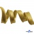 Кант атласный 136, шир. 12 мм (в упак. 65,8 м), цвет золото - купить в Кирове. Цена: 433.08 руб.