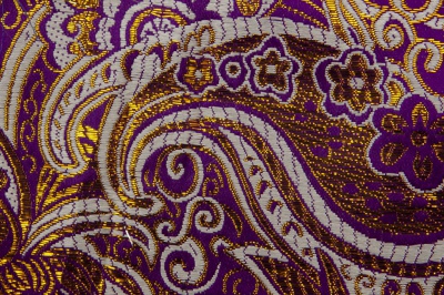 Ткань костюмная жаккард №9, 140 гр/м2, шир.150см, цвет фиолет - купить в Кирове. Цена 387.20 руб.