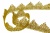 Тесьма металлизированная 8204, шир. 40 мм/уп. 13,7+/-1 м, цвет золото - купить в Кирове. Цена: 420.42 руб.