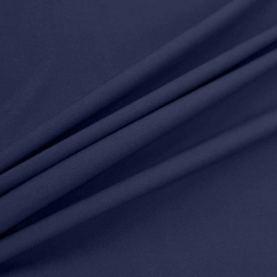 Костюмная ткань с вискозой "Салерно", 210 гр/м2, шир.150см, цвет т.синий/Navy - купить в Кирове. Цена 446.37 руб.