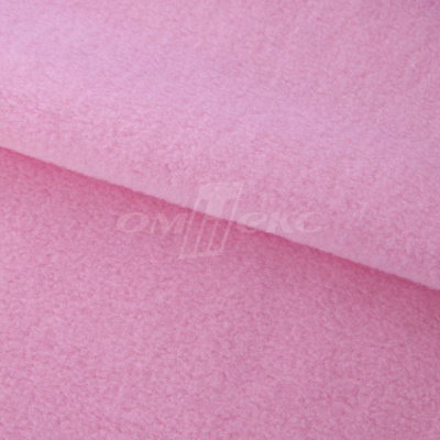 Флис окрашенный 15-2215, 250 гр/м2, шир.150 см, цвет светло-розовый - купить в Кирове. Цена 580.31 руб.