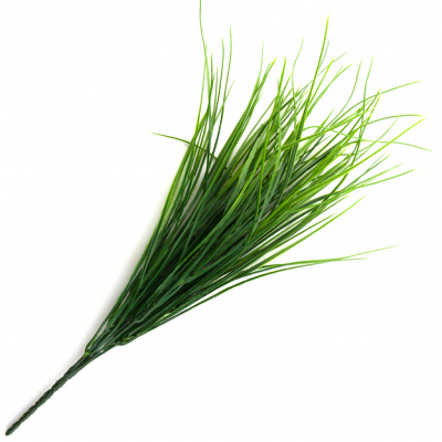 Трава искусственная -4, шт  (осока 50 см/8 см  7 листов)				 - купить в Кирове. Цена: 130.73 руб.
