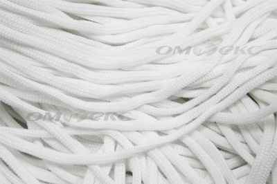 Шнур Т-02 (4с2) мелкое плетение 4мм 100 м белый - купить в Кирове. Цена: 2.50 руб.