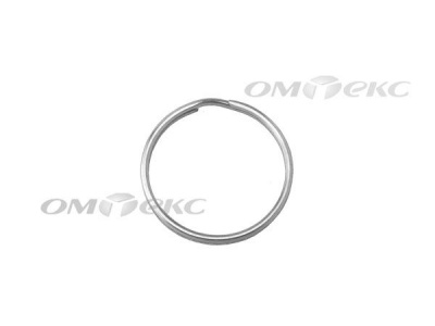 Кольцо металлическое d-20 мм, цв.-никель - купить в Кирове. Цена: 3.19 руб.