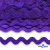 Тесьма вьюнчик 0381-0050, 5 мм/упак.33+/-1м, цвет 9530-фиолетовый - купить в Кирове. Цена: 107.26 руб.