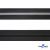 Рулонная молния с покрытием PVC спираль тип 3 (упак.270м) -черная с полосой СВО - купить в Кирове. Цена: 12.87 руб.
