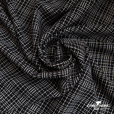 Ткань костюмная "Гарсия" 80% P, 18% R, 2% S, 335 г/м2, шир.150 см, Цвет черный - купить в Кирове. Цена 669.66 руб.