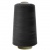 Швейные нитки (армированные) 28S/2, нам. 2 500 м, цвет чёрный - купить в Кирове. Цена: 139.91 руб.