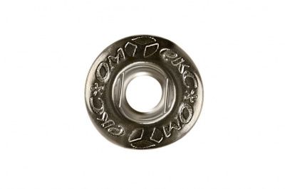 Кнопка металлическая "Альфа" с пружиной, 15 мм (уп. 720+/-20 шт), цвет никель - купить в Кирове. Цена: 1 466.73 руб.