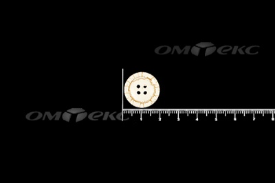 Пуговица деревянная круглая №33 (18мм) - купить в Кирове. Цена: 2.55 руб.