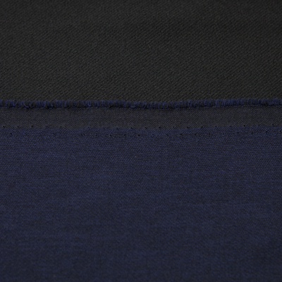 Ткань костюмная 26150 2009, 214 гр/м2, шир.150см, цвет т.синий - купить в Кирове. Цена 358.58 руб.
