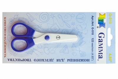Ножницы G-510 детские 123 мм - купить в Кирове. Цена: 137.45 руб.