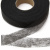 Прокладочная лента (паутинка) DF23, шир. 20 мм (боб. 100 м), цвет чёрный - купить в Кирове. Цена: 2.03 руб.