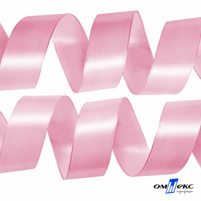 050-нежно-розовый Лента атласная упаковочная (В) 85+/-5гр/м2, шир.50 мм (1/2), 25+/-1 м - купить в Кирове. Цена: 120.46 руб.