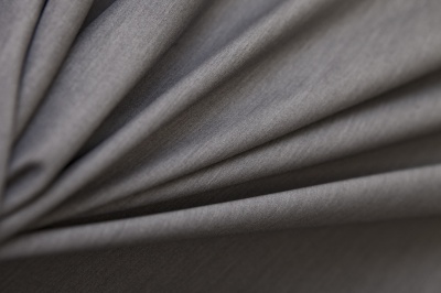 Костюмная ткань с вискозой "Флоренция", 195 гр/м2, шир.150см, цвет св.серый - купить в Кирове. Цена 496.99 руб.