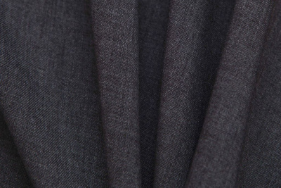 Костюмная ткань с вискозой "Верона", 155 гр/м2, шир.150см, цвет т.серый - купить в Кирове. Цена 522.72 руб.