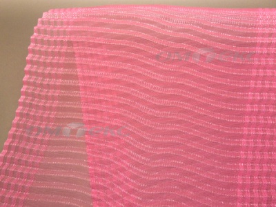 Лента капроновая "Гофре", шир. 110 мм/уп. 50 м, цвет розовый - купить в Кирове. Цена: 35.60 руб.