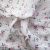 Ткань Муслин принт, 100% хлопок, 125 гр/м2, шир. 140 см, #2308 цв. 6 белый с цветком - купить в Кирове. Цена 413.11 руб.