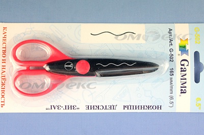 Ножницы G-502 детские 165 мм - купить в Кирове. Цена: 292.21 руб.