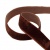 Лента бархатная нейлон, шир.12 мм, (упак. 45,7м), цв.120-шоколад - купить в Кирове. Цена: 396 руб.