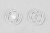 Кнопки пришивные пластиковые 15 мм, блистер 24шт, цв.-прозрачные - купить в Кирове. Цена: 68.79 руб.