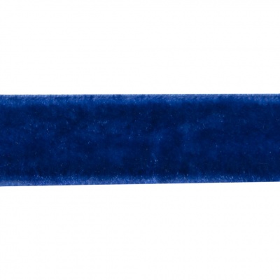 Лента бархатная нейлон, шир.12 мм, (упак. 45,7м), цв.74-василек - купить в Кирове. Цена: 392 руб.