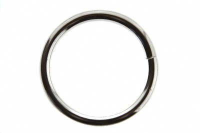 Кольцо металлическое d-38 мм, цв.-никель - купить в Кирове. Цена: 4.89 руб.