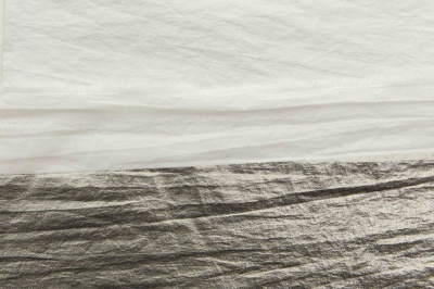 Текстильный материал "Диско"#1805 с покрытием РЕТ, 40гр/м2, 100% полиэстер, цв.6-тем.серебро - купить в Кирове. Цена 412.36 руб.