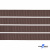 Репсовая лента 005, шир. 6 мм/уп. 50+/-1 м, цвет коричневый - купить в Кирове. Цена: 88.45 руб.