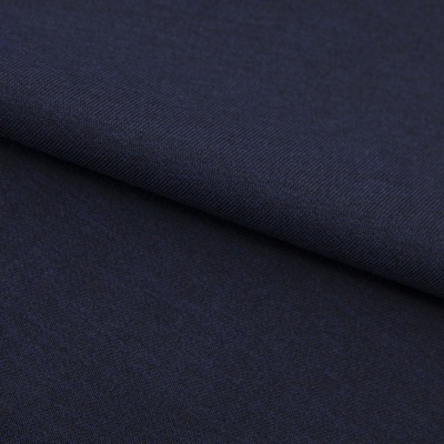 Ткань костюмная 26150 2009, 214 гр/м2, шир.150см, цвет т.синий - купить в Кирове. Цена 358.58 руб.