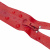 Молния водонепроницаемая PVC Т-7, 60 см, разъемная, цвет (820) красный - купить в Кирове. Цена: 49.39 руб.