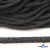 Шнур плетеный d-6 мм круглый, 70% хлопок 30% полиэстер, уп.90+/-1 м, цв.1088-т.серый - купить в Кирове. Цена: 588 руб.