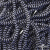 Шнурки #107-16, круглые 130 см, двухцветные цв.серый/чёрный - купить в Кирове. Цена: 31.89 руб.