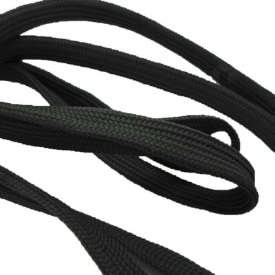 Шнурки т.5 110 см черный - купить в Кирове. Цена: 23.25 руб.