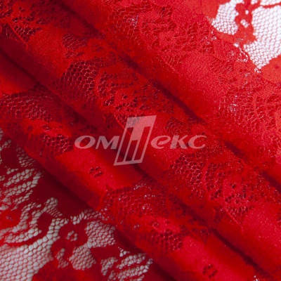 Кружевное полотно стрейч 15A61/RED, 100 гр/м2, шир.150см - купить в Кирове. Цена 1 597.08 руб.