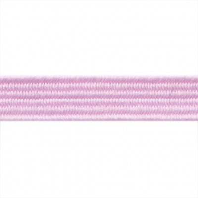 Резиновые нити с текстильным покрытием, шир. 6 мм ( упак.30 м/уп), цв.- 80-розовый - купить в Кирове. Цена: 155.22 руб.