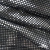 Трикотажное полотно голограмма, шир.140 см, #603 -черный/серебро - купить в Кирове. Цена 771.75 руб.