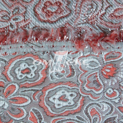 Ткань костюмная жаккард, 135 гр/м2, шир.150см, цвет красный№12 - купить в Кирове. Цена 441.92 руб.