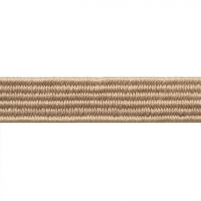 Резиновые нити с текстильным покрытием, шир. 6 мм ( упак.30 м/уп), цв.- 97-бежевый - купить в Кирове. Цена: 152.05 руб.