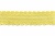 Тесьма кружевная 0621-1212А, шир. 45 мм/уп. 20+/-1 м, цвет 017-жёлтый - купить в Кирове. Цена: 1 033.32 руб.